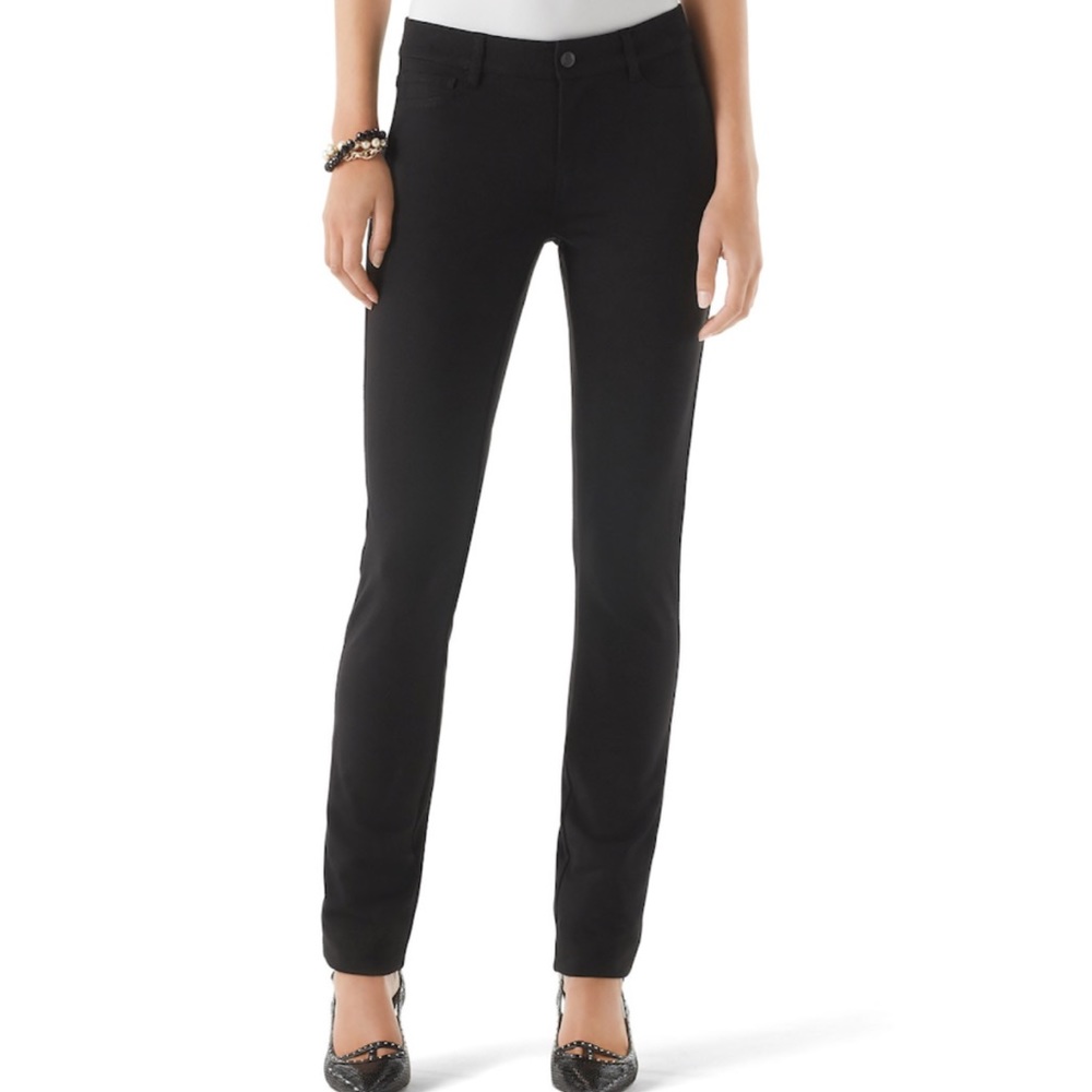 White House Black Market Skinny Ponte Pants